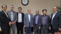دیدار ارکان محترم کانون با جناب آقای دکتر نریمانی ریاست دادگاه تجدید نظر استان