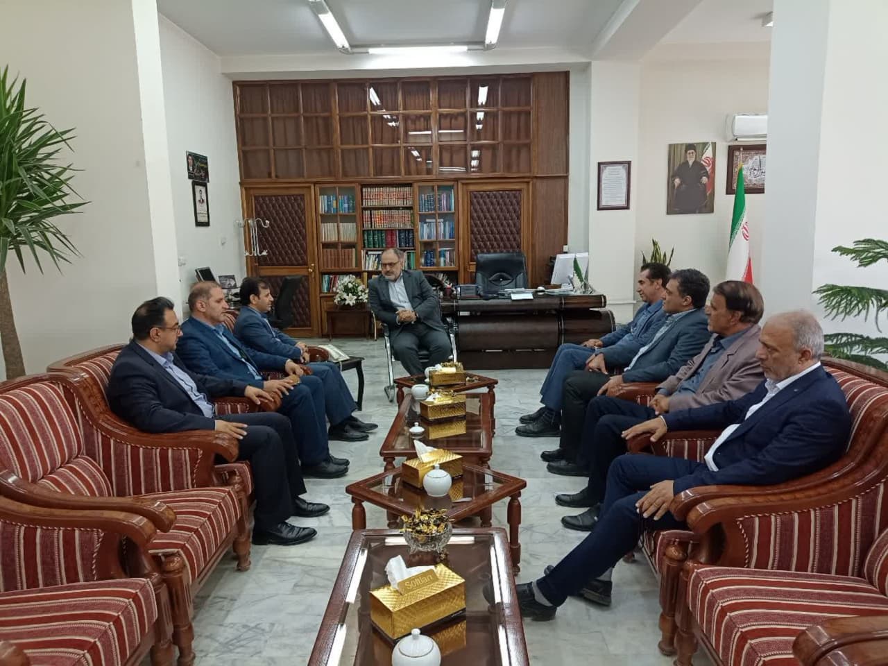 دیدار با جناب آقای دکتر کرمی رئیس کل دادگستری استان کرمانشاه  در تاریخ 20 تیرماه 1402